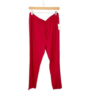 NWT Beyond Yoga Cozy Fleece Weekend Sweatpants Red size XL CF1166